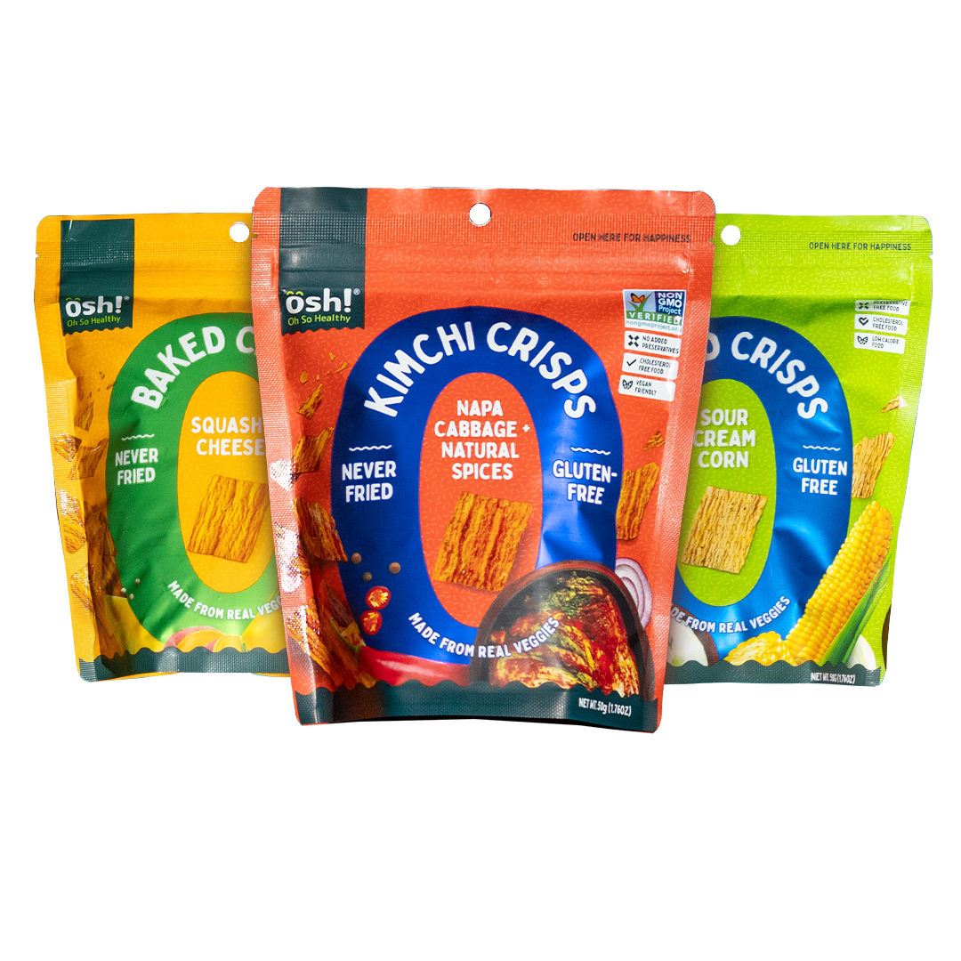 OSH! Savory Treats 50g Pack of 3