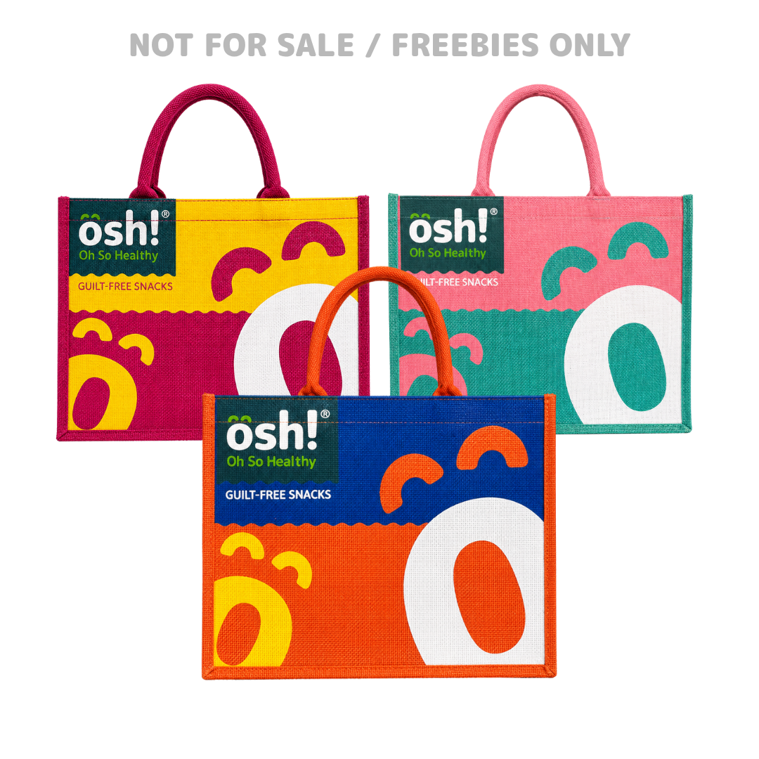 [FREEBIES] Oh So Healthy! Premium Jute Bags
