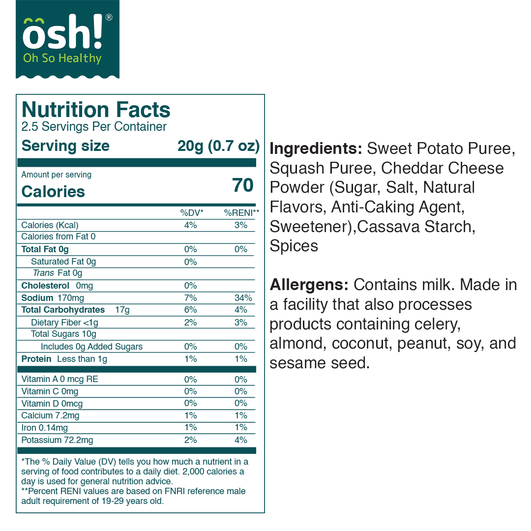 Squash Cheese Crisps 50g