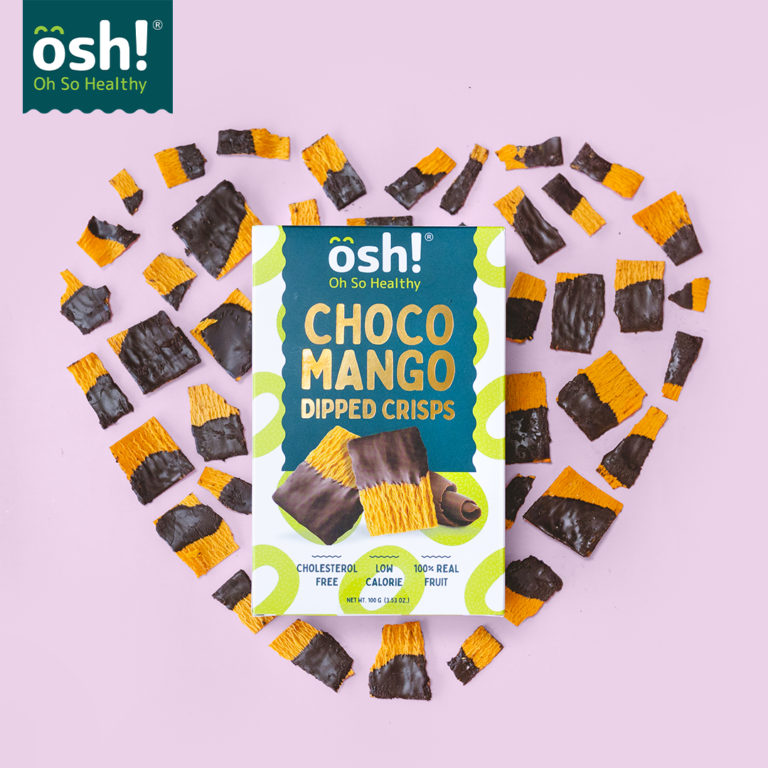 OSH! Dipped Crisps Choco Mango 100g