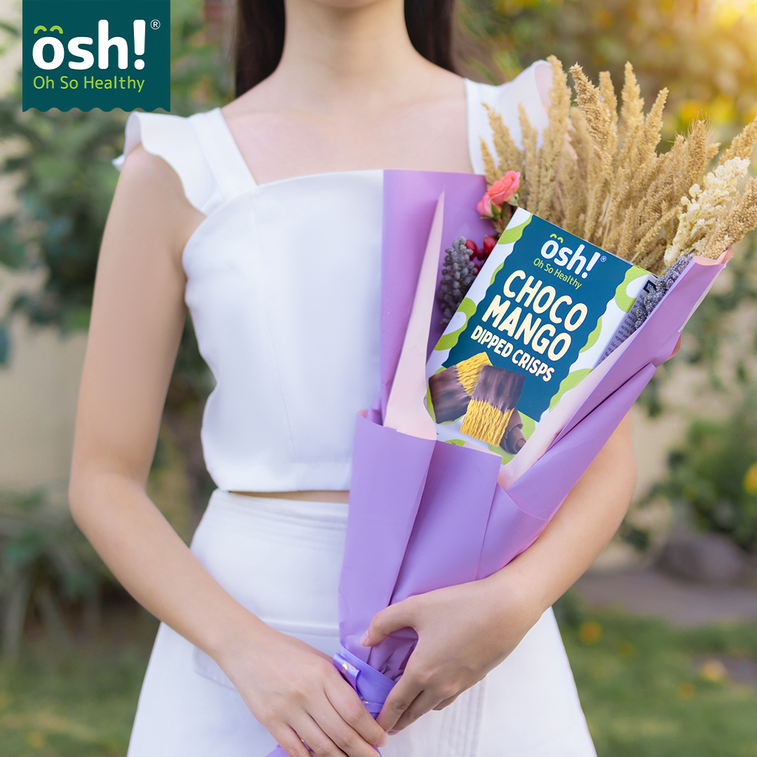 OSH! Dipped Crisps Choco Mango 100g