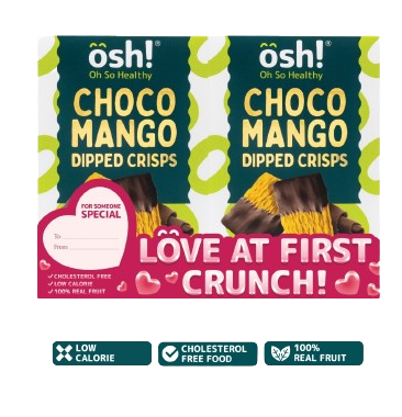 Choco Mango Dipped Crisps Valentines Bundle (2 x 100g)