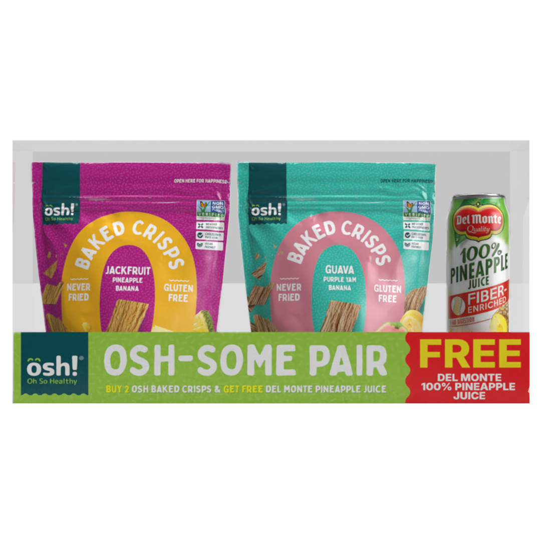 OSH! Buy 2 BC Fruity (JF 40g, Guava 40g) Get Free 1x DMPJ