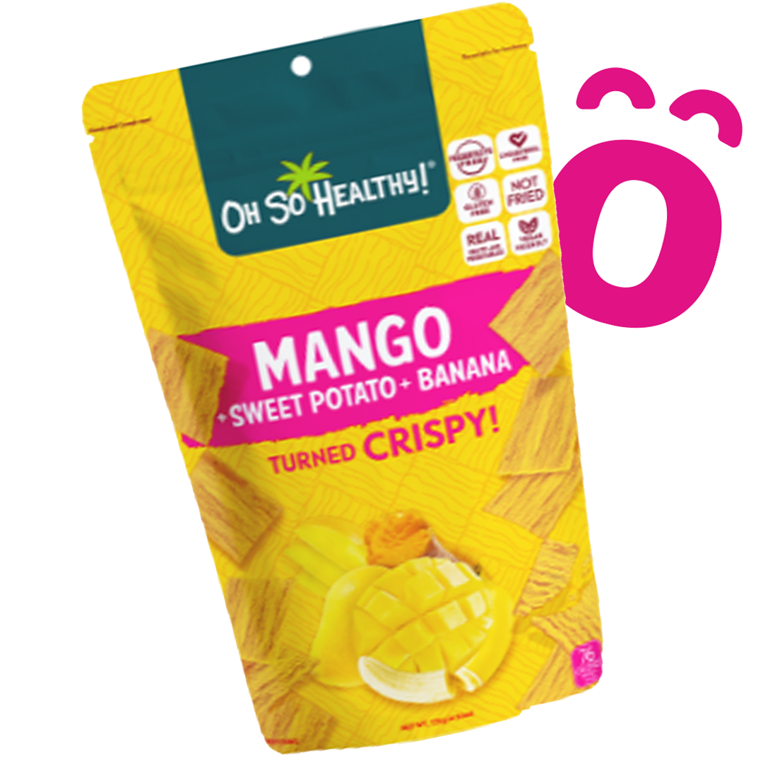 OSH! Mango Sweet Potato Banana Fruit Crisps 120g