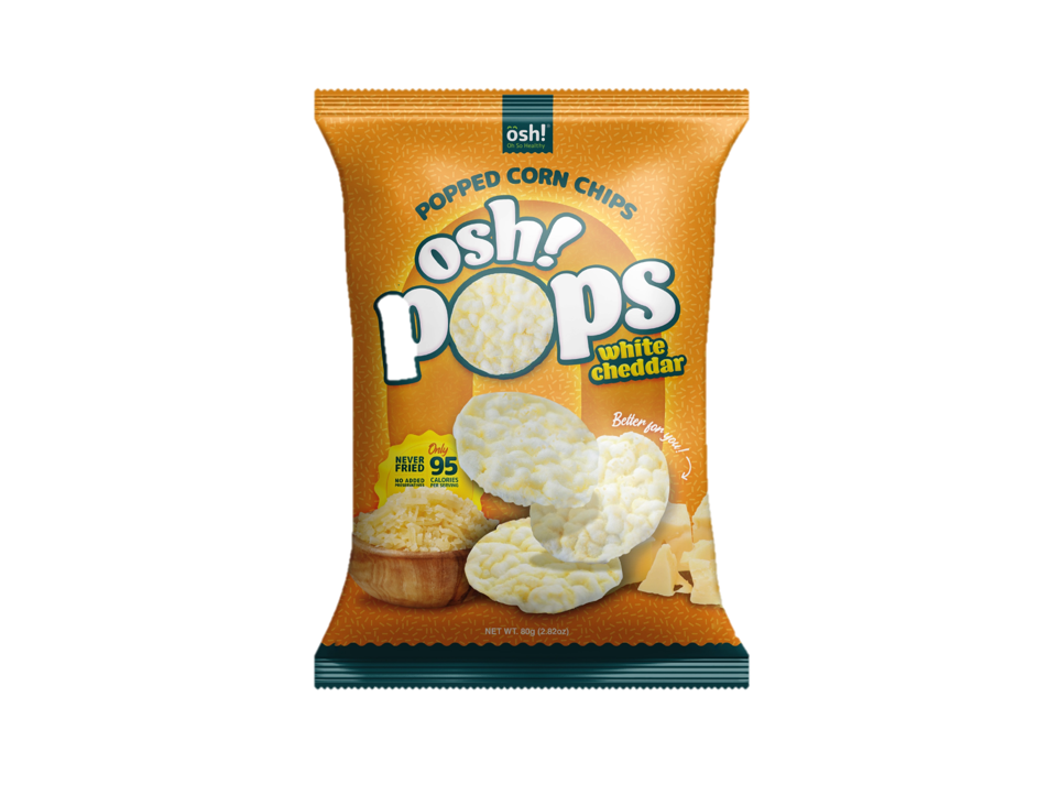 Osh Items OSH Pops! White Cheddar 80g – OSH! Oh So Healthy